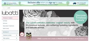 Offer on the brand page