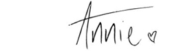 Annie's signature