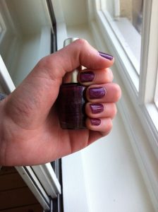 My nails with OPI Extravagance