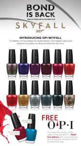 OPI's new Skyfall range