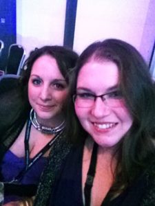 Jules and Laura at Faceoff 2013