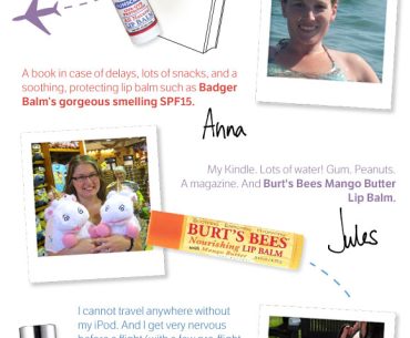 What the Beauty Team take on their travels...