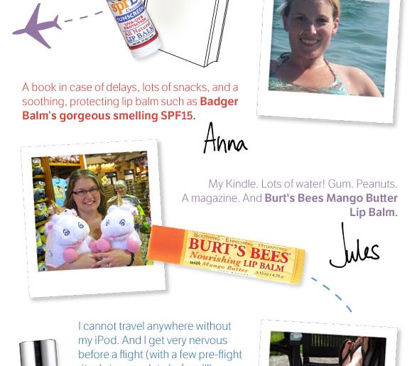 What the Beauty Team take on their travels...