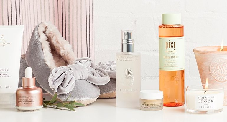 Relax and get a good night's sleep with Arran: Sense of Scotland, Aromatherapy Associates, Elemental Herbology,, Ruby + Ed, Omorovicza, NUXE, Pixi, Birch & Brook and St Eval Candle
